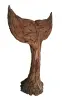  Product image 2 of the product “Whale fin, approx. 250cm height, made from teak root pieces ”